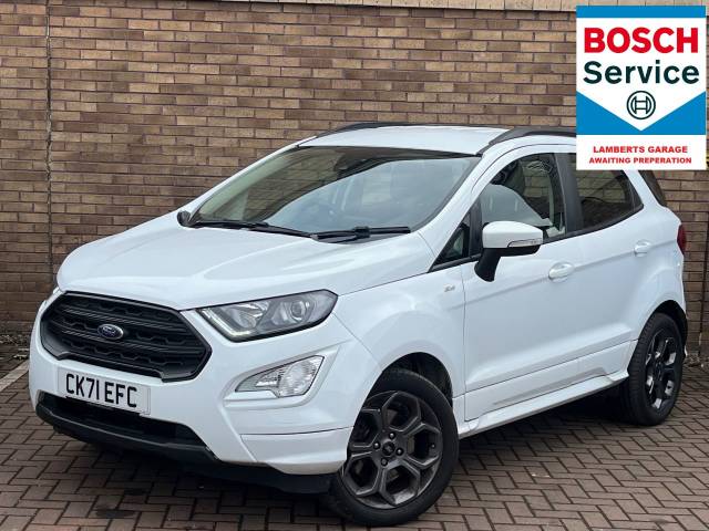 Ford Ecosport 1.0 EcoBoost 125 ST-Line 5dr Hatchback Petrol White