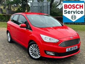 FORD C-MAX 2018 (18) at Lamberts Garage Leven