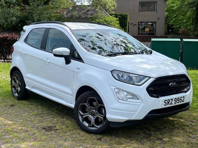 Ford Ecosport 1.0 EcoBoost 125 ST-Line 5dr Hatchback Petrol White