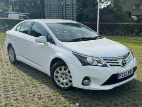 TOYOTA AVENSIS 2012 (62) at Lamberts Garage Leven