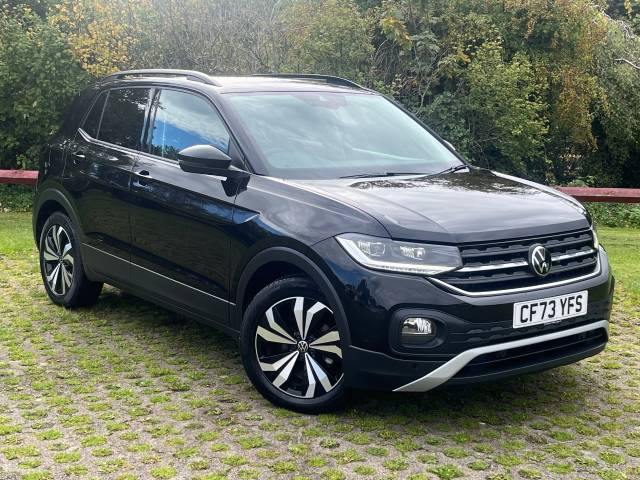 Volkswagen T-cross 1.0 TSI 110 Black Edition 5dr Hatchback Petrol Black