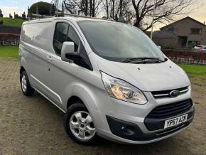 FORD TRANSIT CUSTOM 2017 (67) at Lamberts Garage Leven