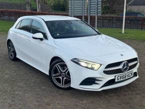 MERCEDES-BENZ A CLASS 2018 (68) at Lamberts Garage Leven