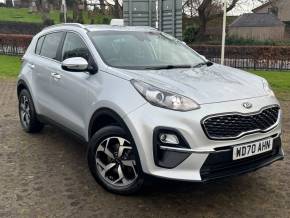 KIA SPORTAGE at Lamberts Garage Leven