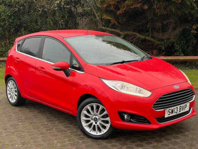 Ford Fiesta 1.0 EcoBoost 125 Titanium X 5dr Hatchback Petrol Red