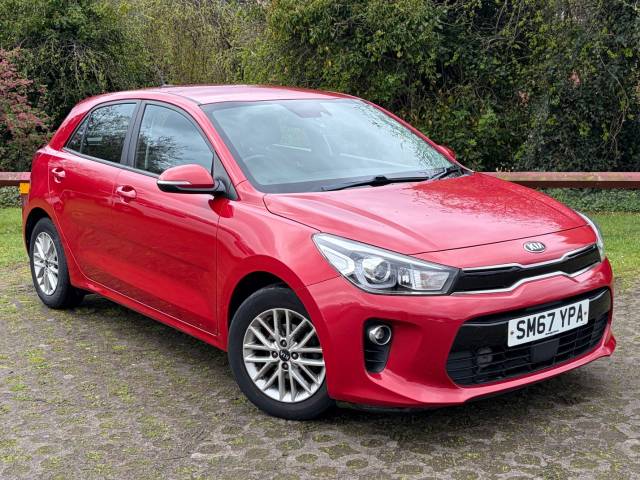 Kia Rio 1.25 2 5dr Hatchback Petrol Red