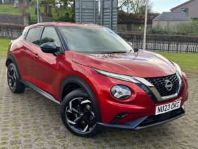 NISSAN JUKE at Lamberts Garage Leven