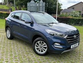 HYUNDAI TUCSON at Lamberts Garage Leven