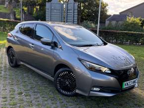 NISSAN LEAF at Lamberts Garage Leven
