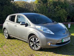 NISSAN LEAF at Lamberts Garage Leven