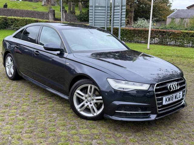 Audi A6 2.0 TDI Ultra S Line 4dr S Tronic Saloon Diesel Blue